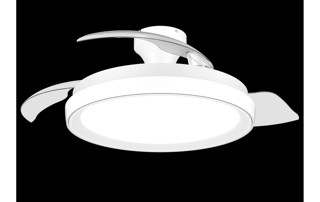 Philips Ventilateur de plafond LED Bliss 35W, blanc