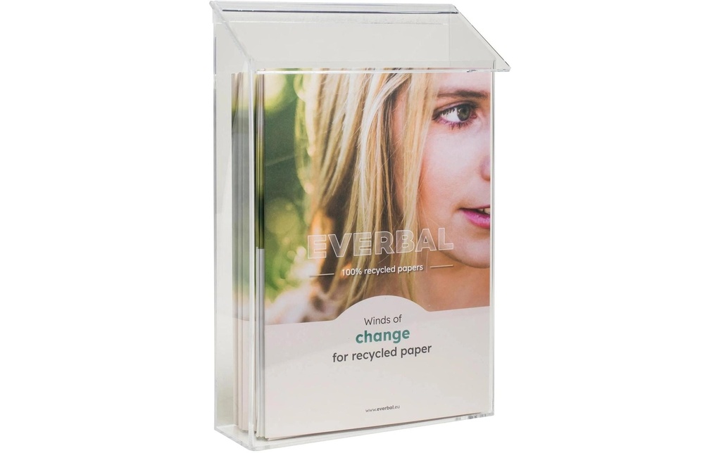 Exacompta Porte-brochures avec couvercle A4