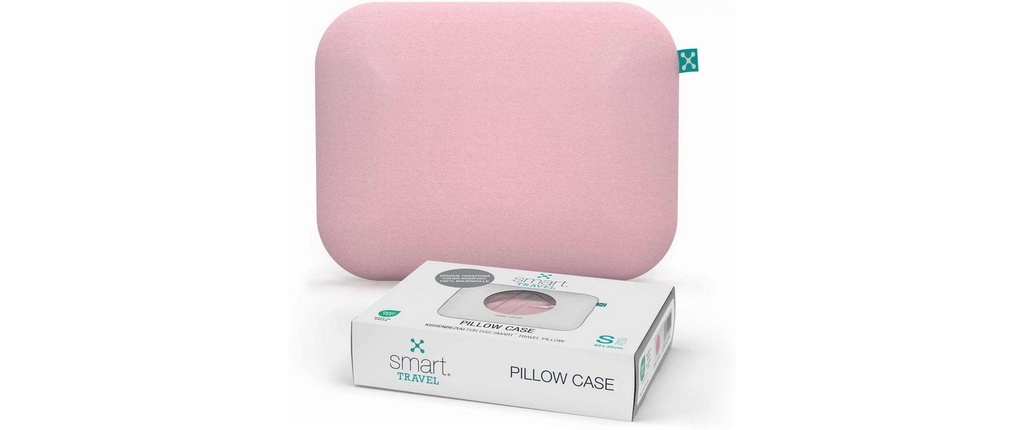 Smartsleep Taie d’oreiller Travel 30 x 40 cm, Rose