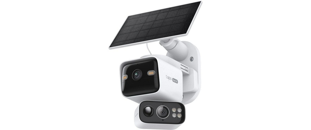TP-Link Caméra réseau Tapo C645D KIT Alimenté par énergie solaire, double lentille