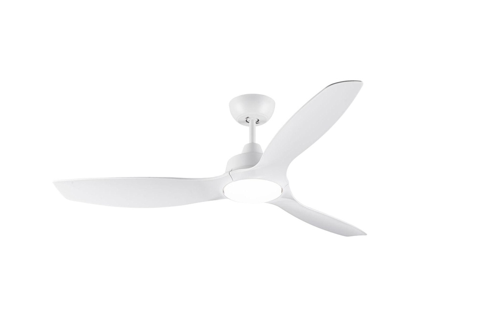 Philips Ventilateur de plafond LED Olas 35W, blanc