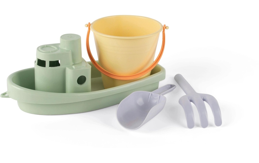 dantoy Bateau recyclé pastel et set de sable 4 Pièce/s