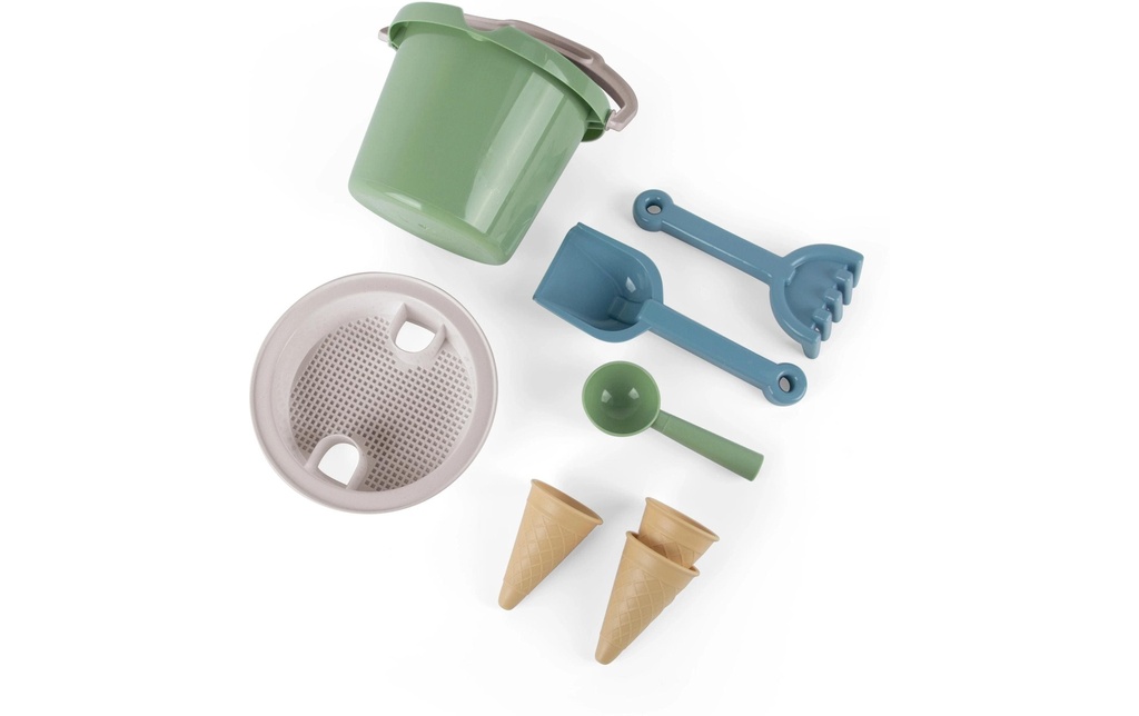 dantoy Set seau et glace Thorbjorn 8 Pièce/s, Vert