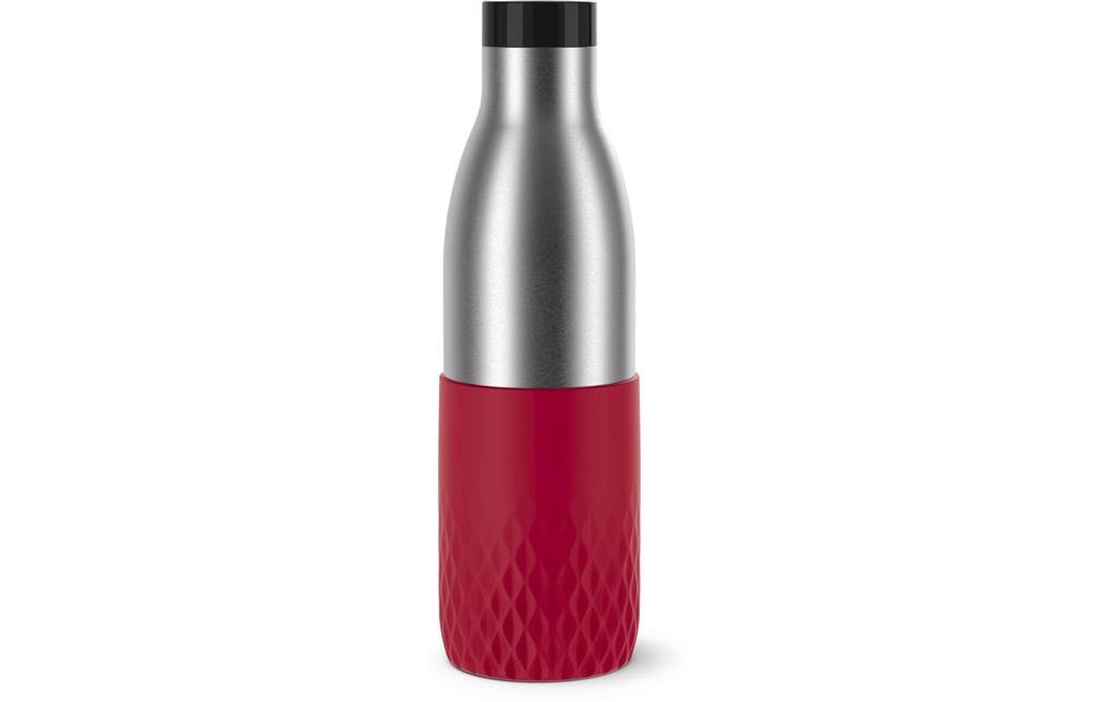 Emsa Gourde Bludrop Sleeve 700 ml, Rouge