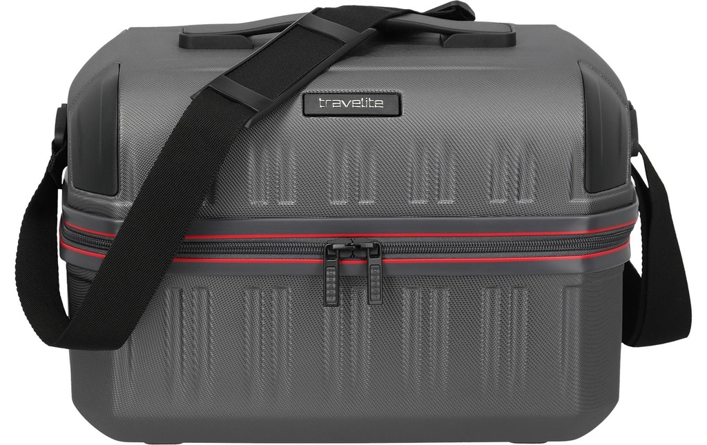 travelite DYNAMIIC Trousse de beauté Coque rigide 20 l Anthracite