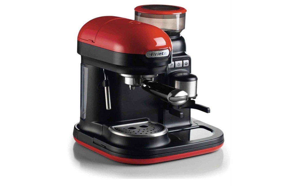 Ariete Cafetière à portions individuelles MODERNA Rouge/Noir