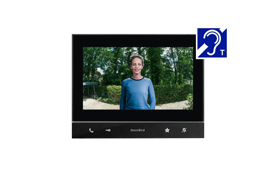 Doorbird Moniteur Intérieur IP A1103T Black Edition