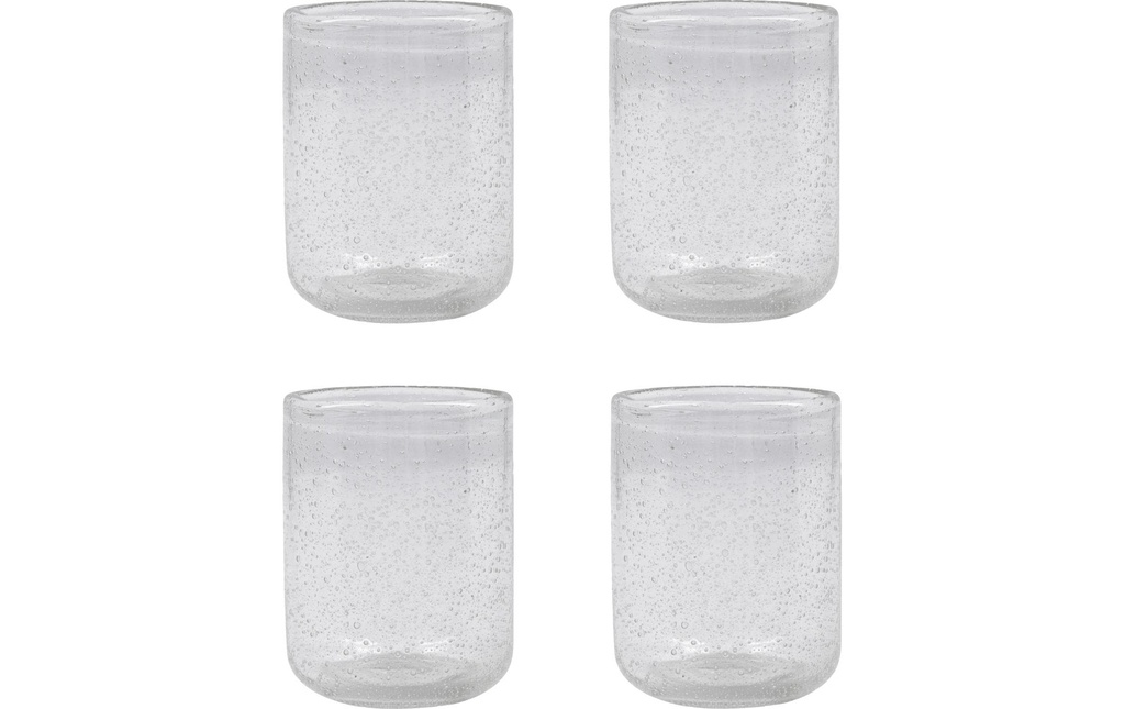 House Doctor Verre Rich 400 ml, 4 pièces, Transparent