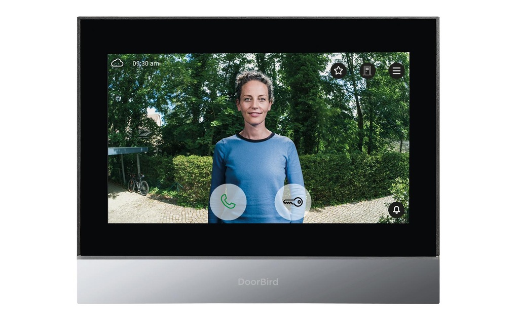 Doorbird Moniteur Intérieur IP A1104T Chrome Finish