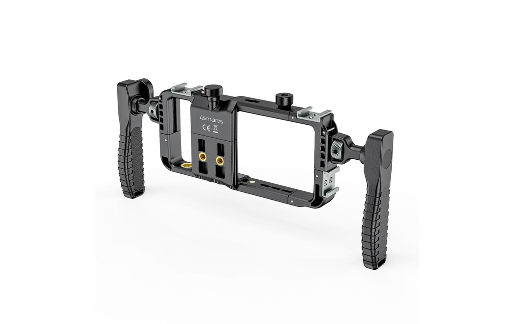 4smarts Rig vidéo universel pour smartphone avec déclencheur à distance, noir