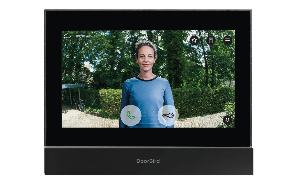 Doorbird Moniteur Intérieur IP A1104T Graphite Black