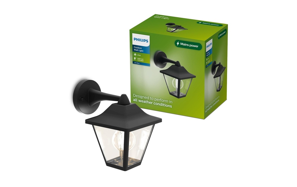 Philips Lampe murale juillet, E27, 25W, IP44