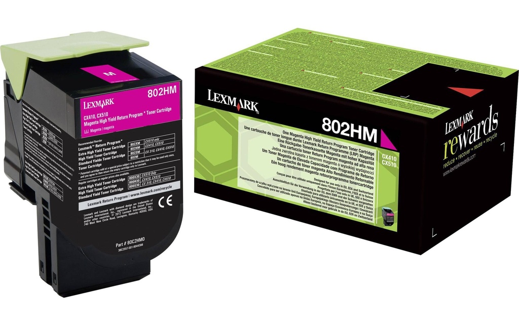 LEXMARK Lexmark toner ret. 80C2HM0 ma