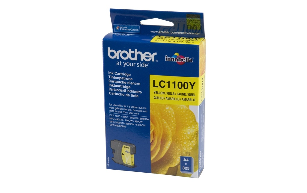 BROTHER Brother cart.encre LC-1100 yel