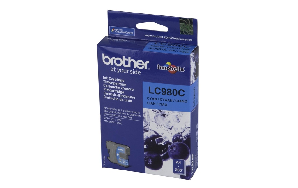 BROTHER Brother cart.d'encre LC-980 cy