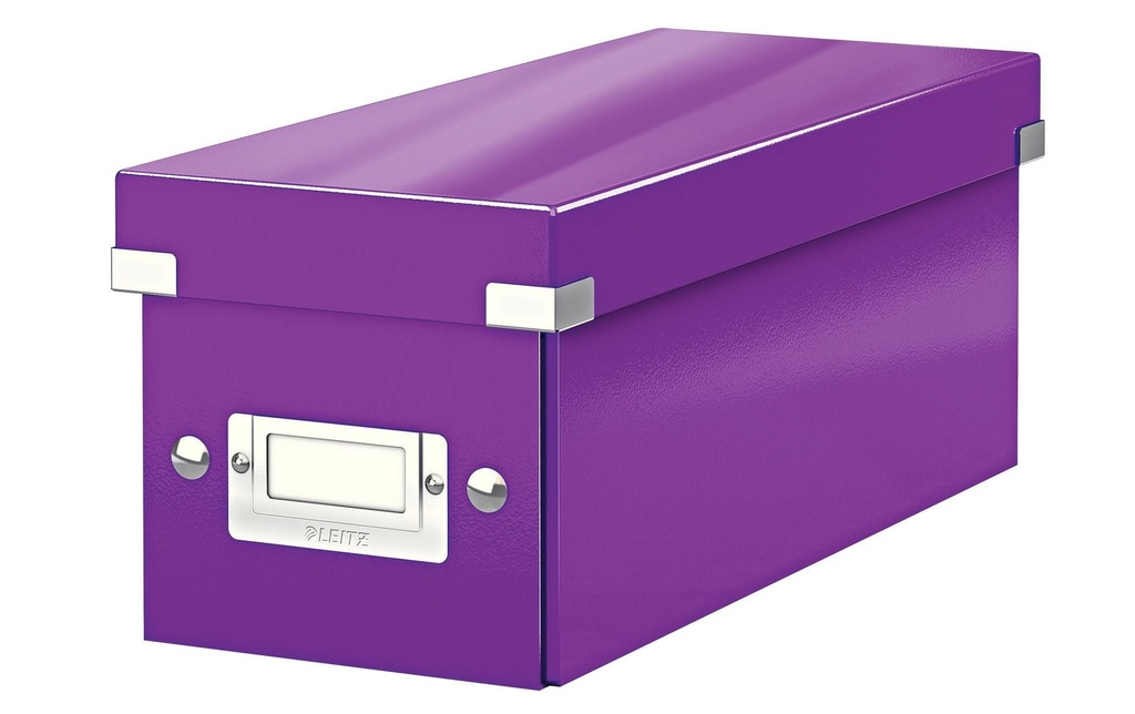 LEITZ Box class.CD click&Store viole
