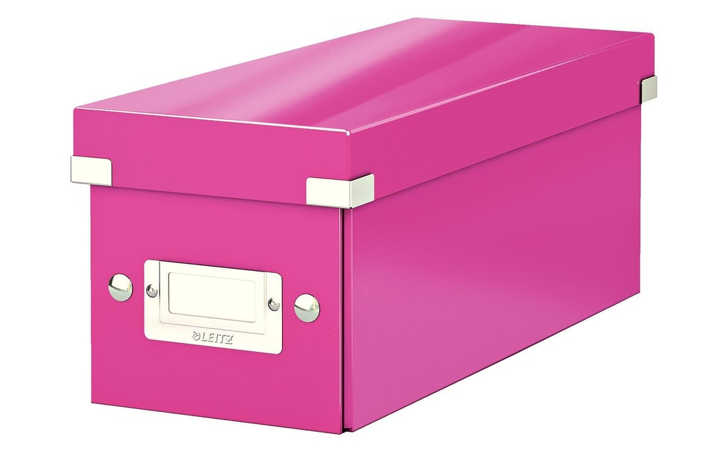 [123604123] LEITZ Box class.CD Click&Store pink