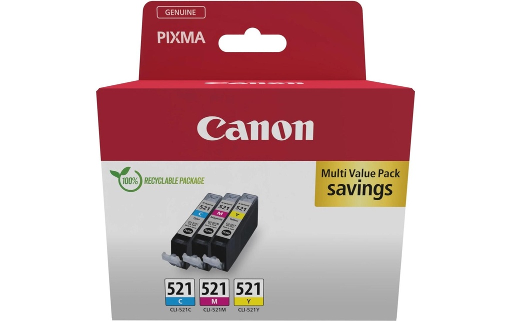 CANON Canon cart.encre CLI-521 c/m/y
