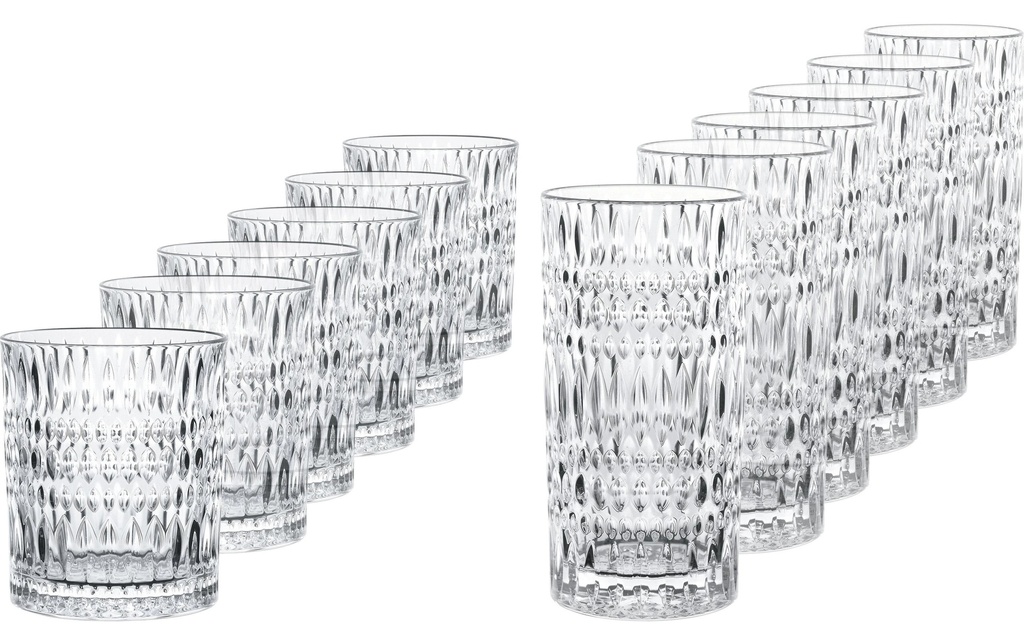 Nachtmann Ethno 434 ml,12 pcs, Transparent