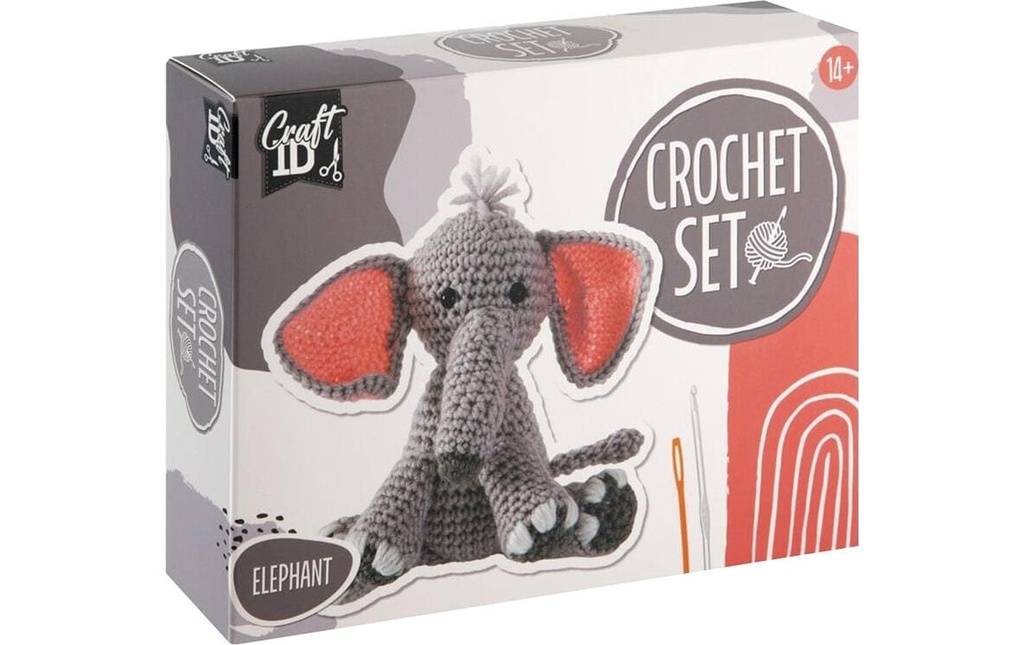 Set crochet éléphant