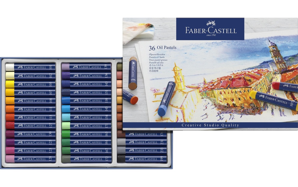 FABER-CASTELL Craies pastel huile 36pces (36 pces)