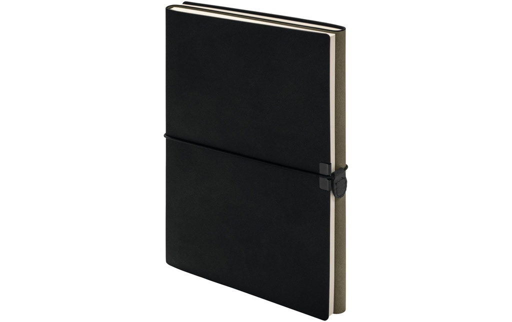 KOLMA Liv.note Smooth A5 2en1 no/ve (224 pces)