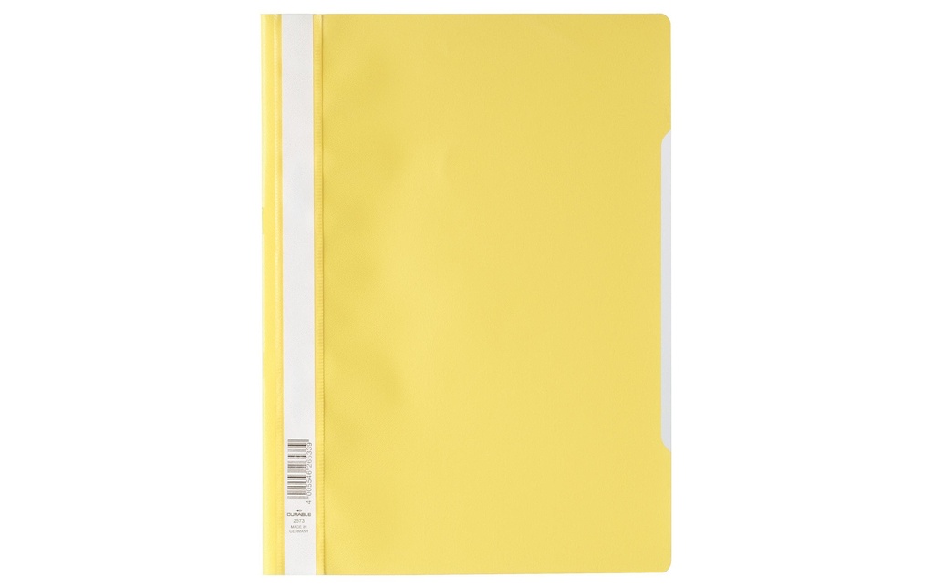 DURABLE Classeur à levier A4 Jaune, 50 pièces