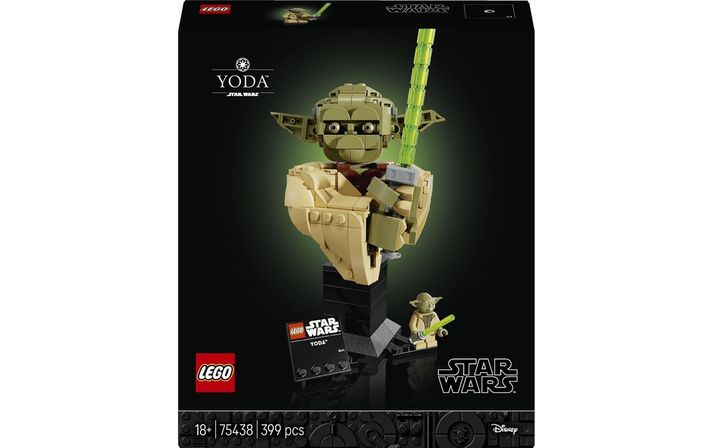 LEGO® Star Wars Le buste de Yoda 75438