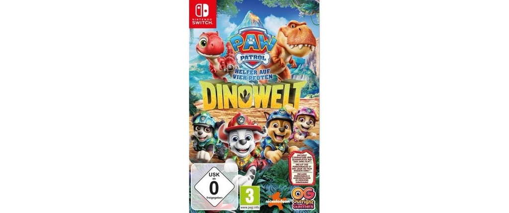 Bandai Namco Paw Patrol: le monde des dinosaures (Boîte)