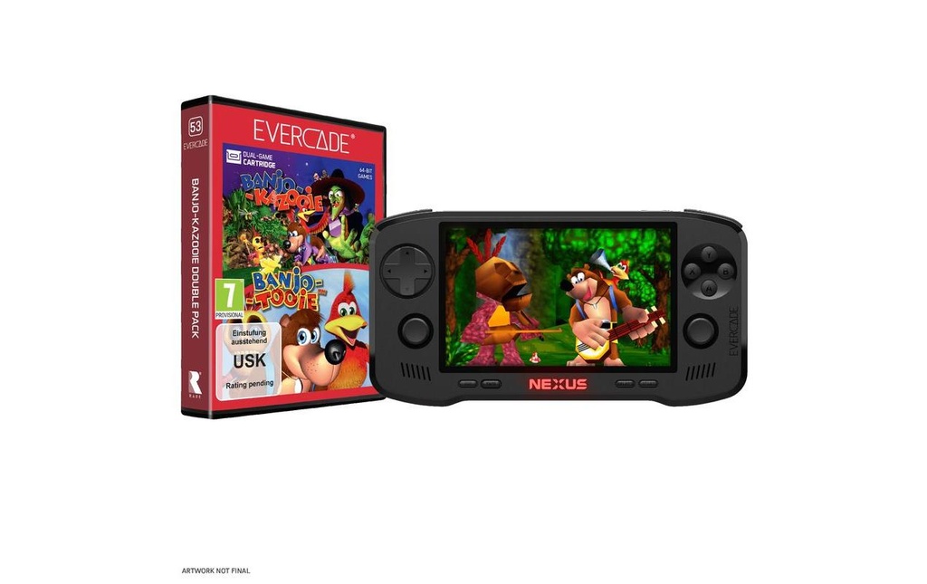 Blaze Evercade Nexus & Banjo Kazooie Double Pack (DE,EN,FR,IT,ES)