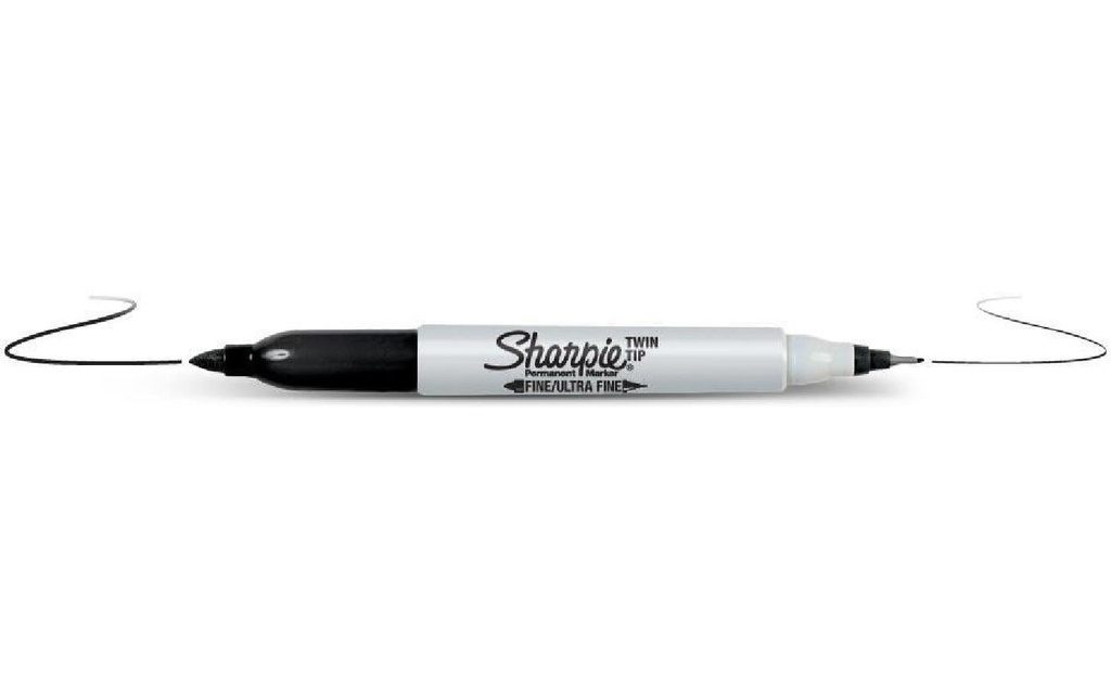 SHARPIE Twin Tip noir