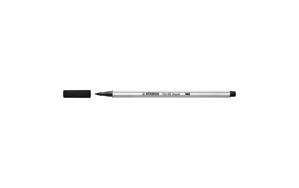 STABILO Pen 68 brush noir