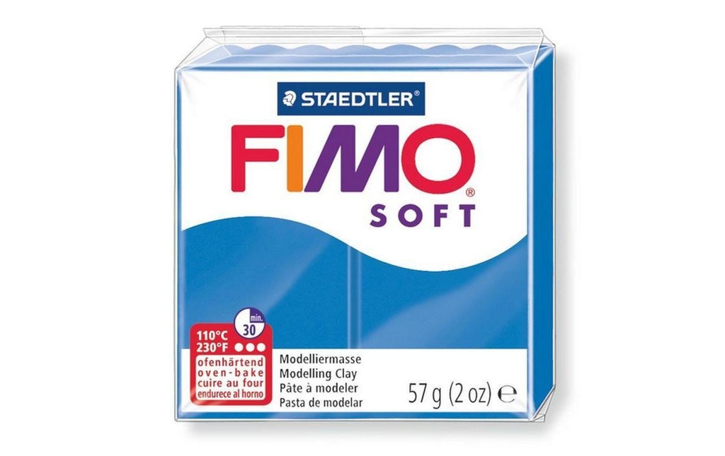 FIMO FIMOsoft bloc bleu pacifique