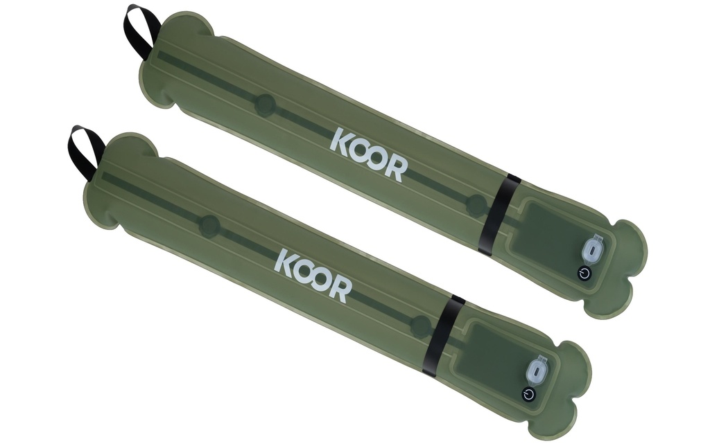 KOOR Lampe de camping Luceda gonflable, 2 pièces
