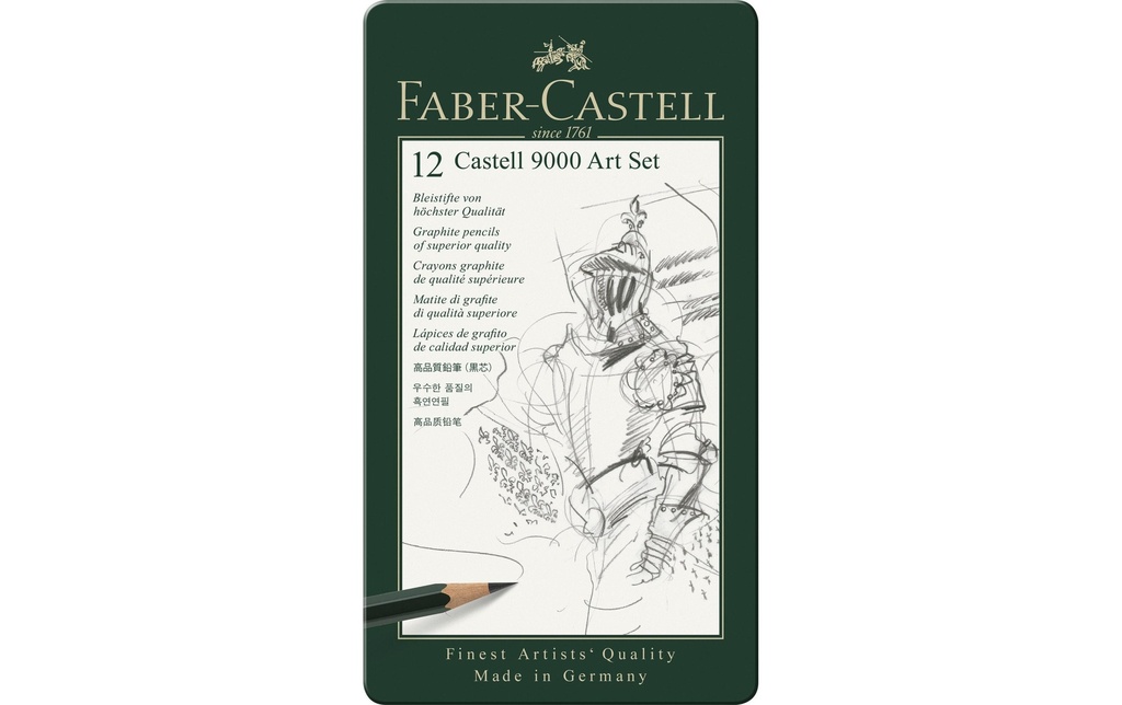 FABER-CASTELL Cray.Castell9000 Art Set 12pcs (12 pces)