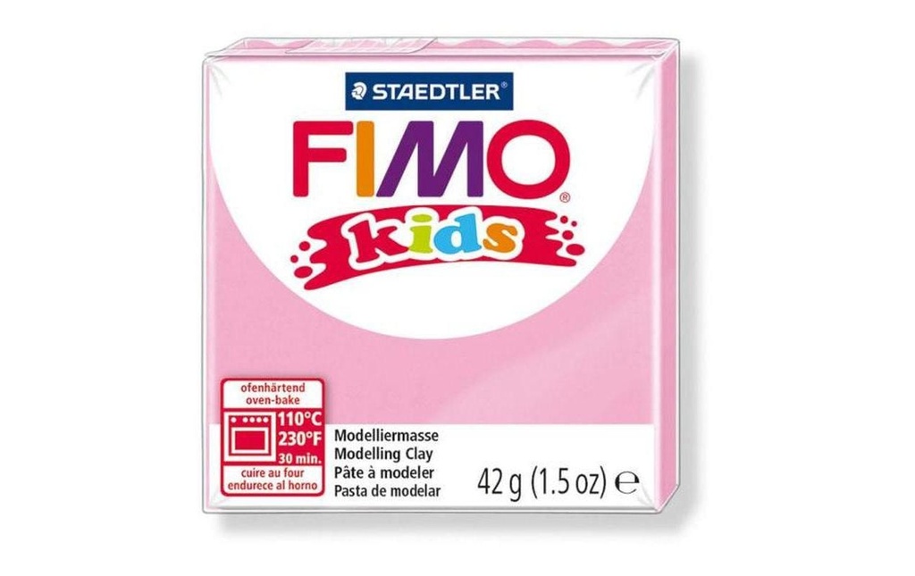 [317803206] FIMO FIMOkids bloc rose nacré