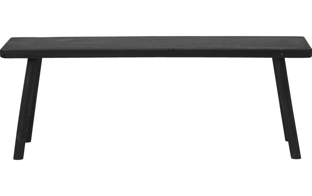 House Doctor Banc Nadi, 120 x 38 x 43 cm, noir