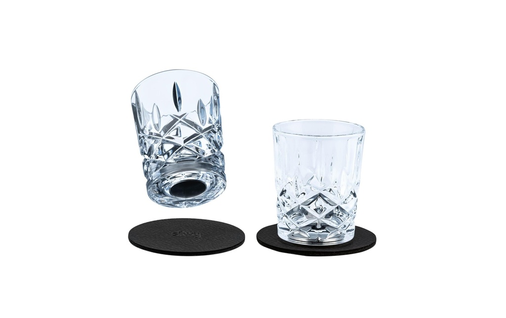 Silwy Verres en cristal magnétiques SHOT DIAMOND