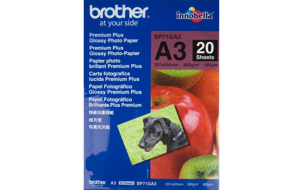 BROTHER Brother pap.photo BP71 A3 (20 pces)