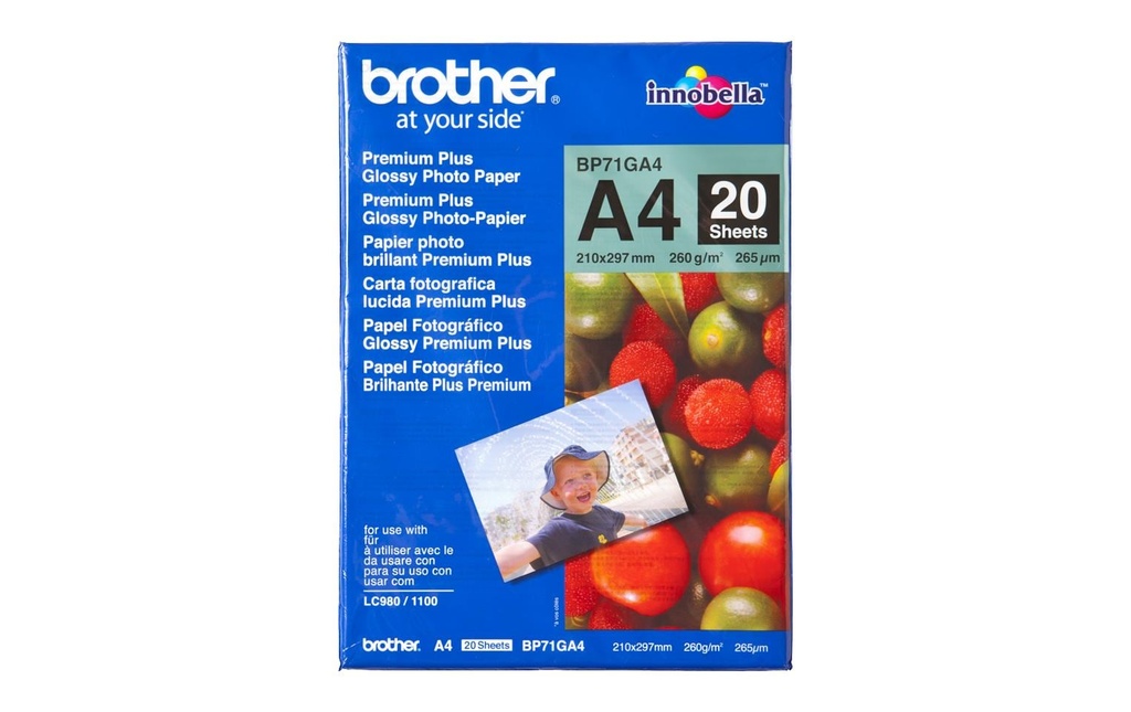 BROTHER Brother pap.photo BP71 A4 (20 pces)