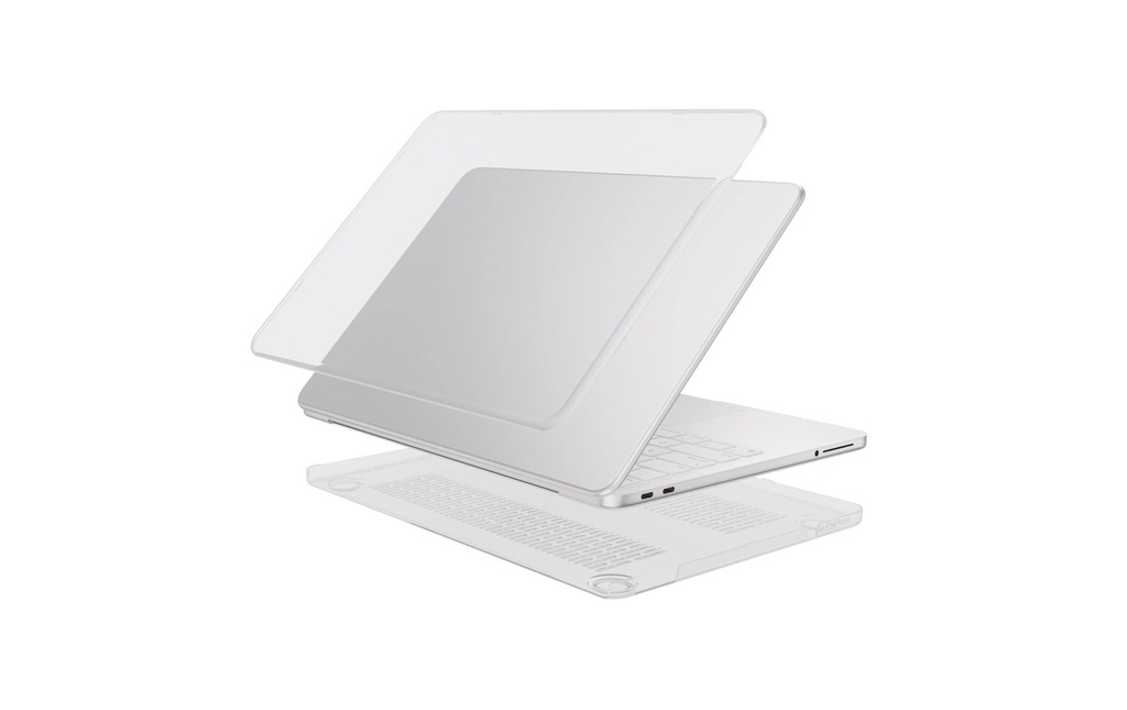 4smarts Shell Case pour Apple MacBook Neo, transparent