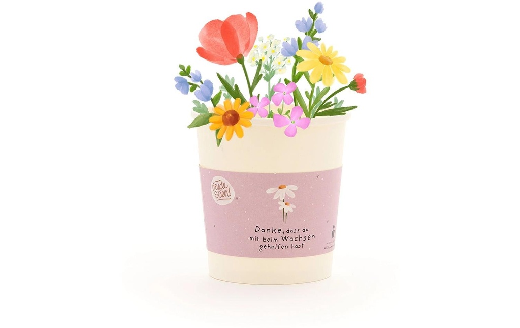 Die Stadtgärtner Salutation florale «Merci de grandir