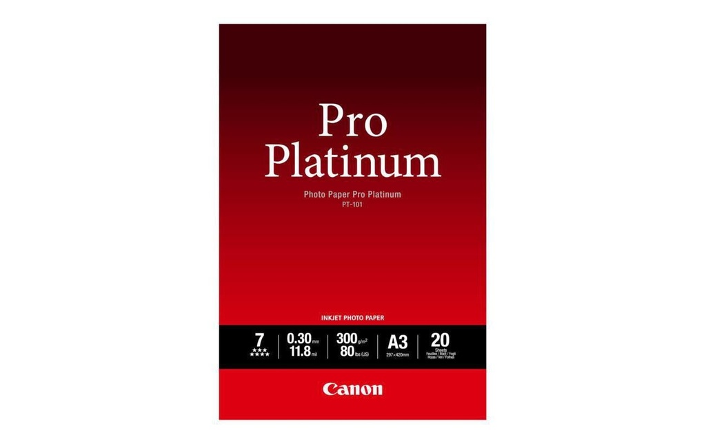 CANON Canon pap.photo PT101 A3 gloss (20 pces)