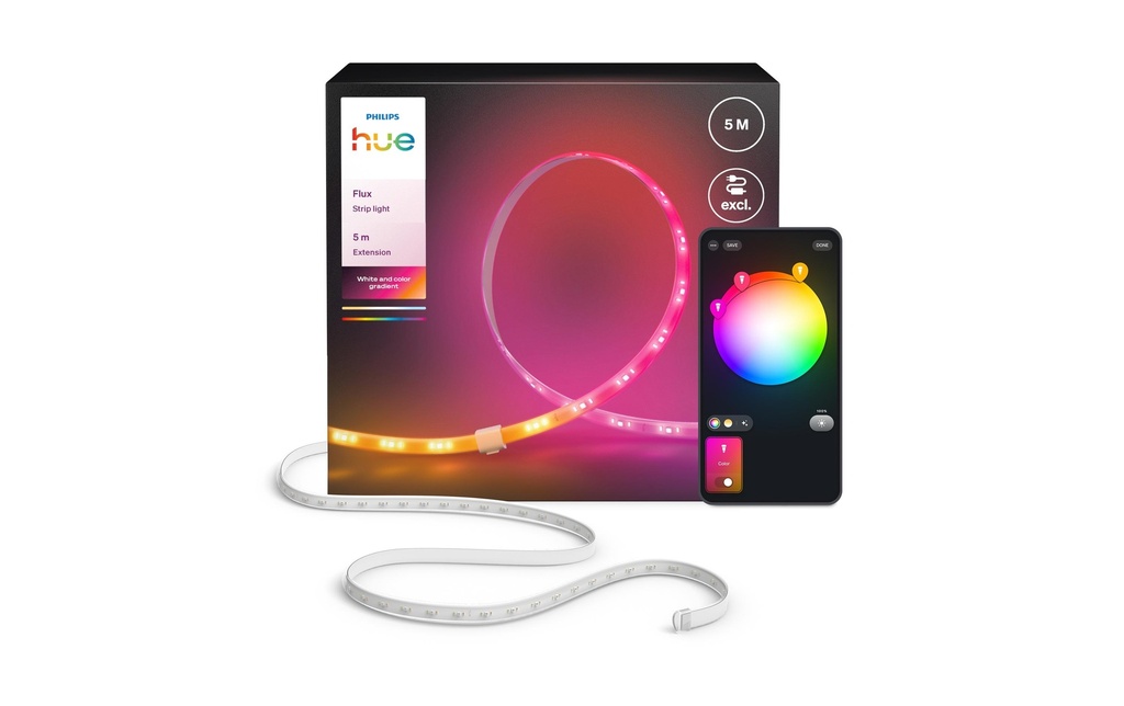 Philips Hue Extension Lightstrip Flux Gradient 5 m