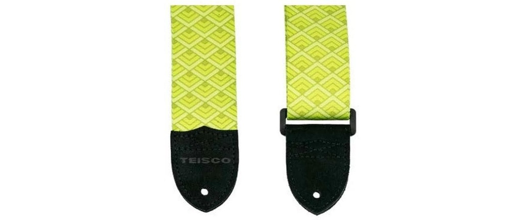 MONO Cases Ceinture de guitare en polyester Teisco Vert
