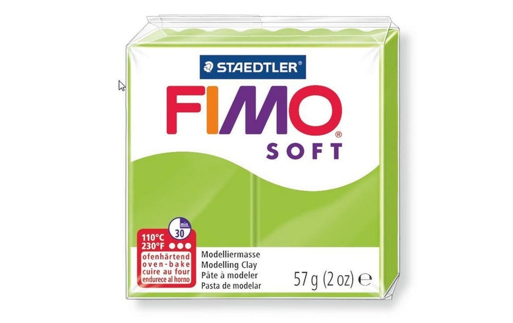 [317802050] FIMO FIMOsoft bloc vert pomme