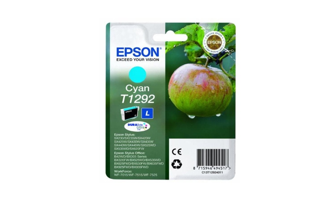 EPSON Epson cart.encre T12924011 cy