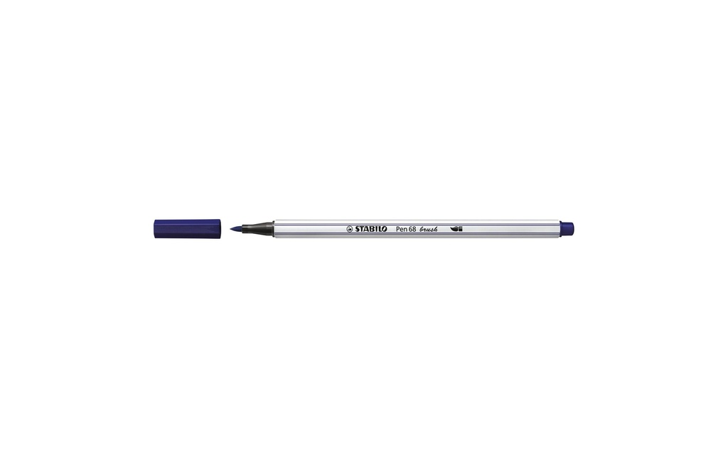STABILO Pen 68 brush bleu prussien
