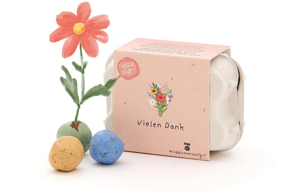Die Stadtgärtner Billes de fleurs Merci beaucoup