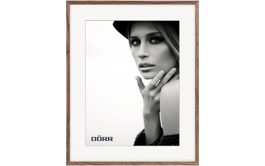 Dörr Cadre photo Slim, Marron foncé, 40 x 50 cm